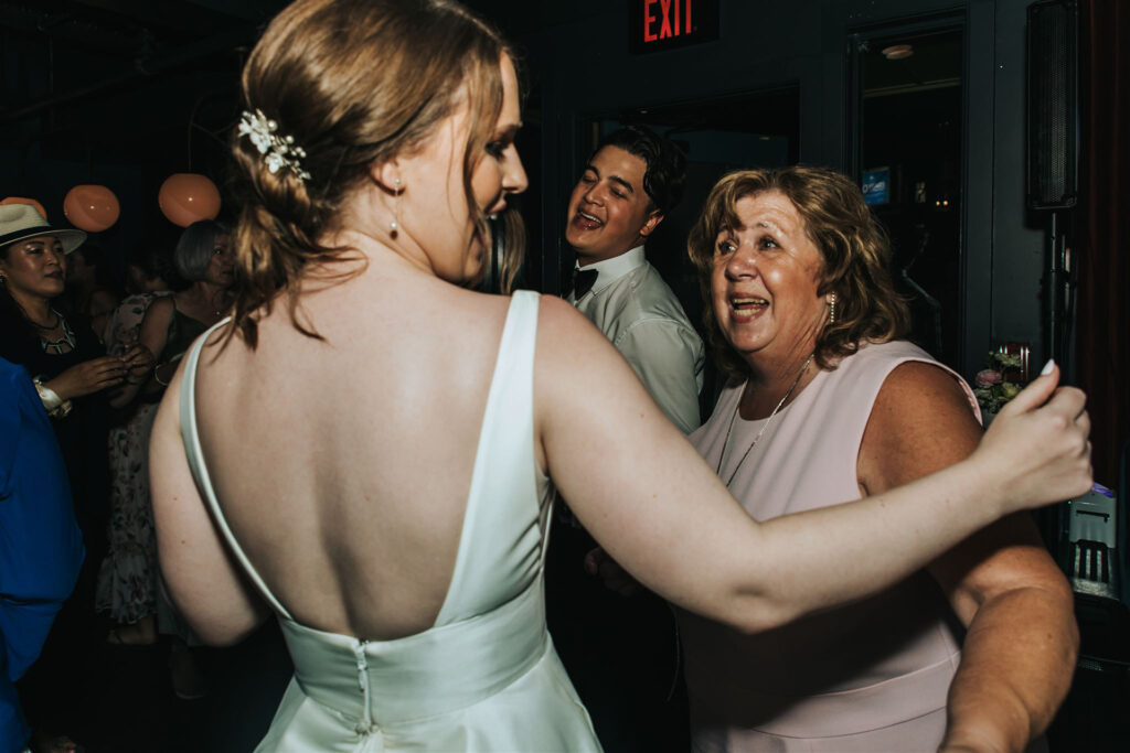 People Dancing at a Wedding at The Nash